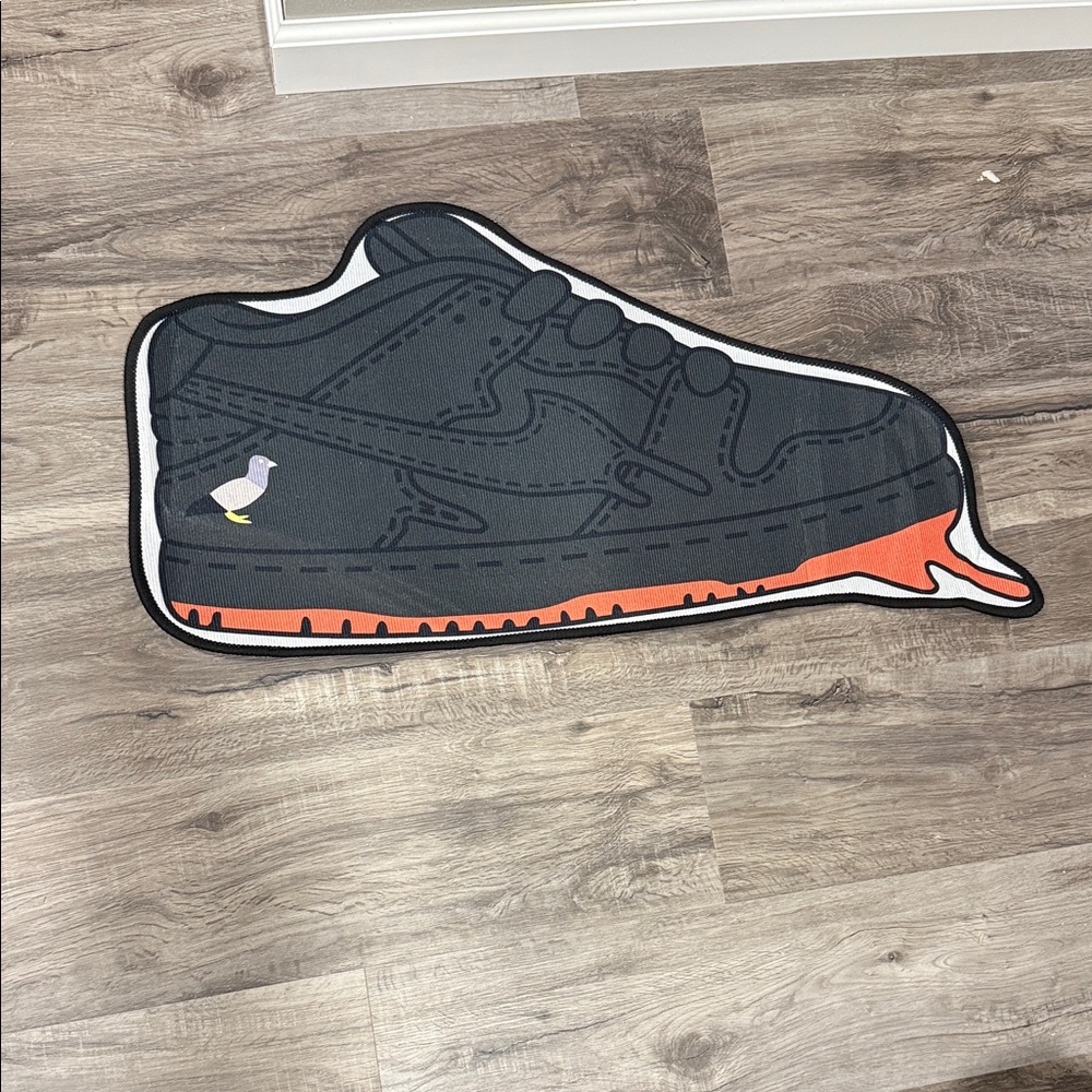 Nike Air Rug — Black & Orange